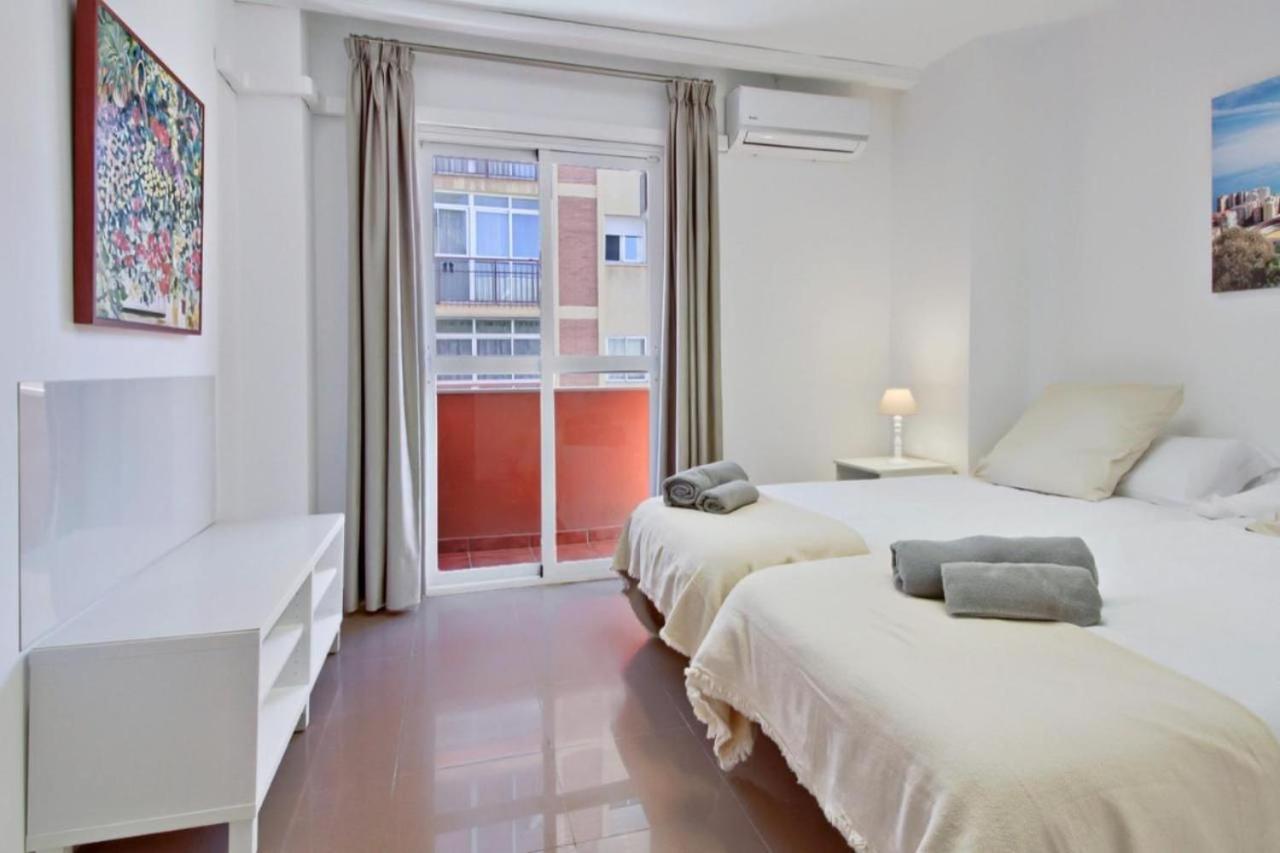 Appartamento Amplio Piso Con Terraza Málaga Esterno foto